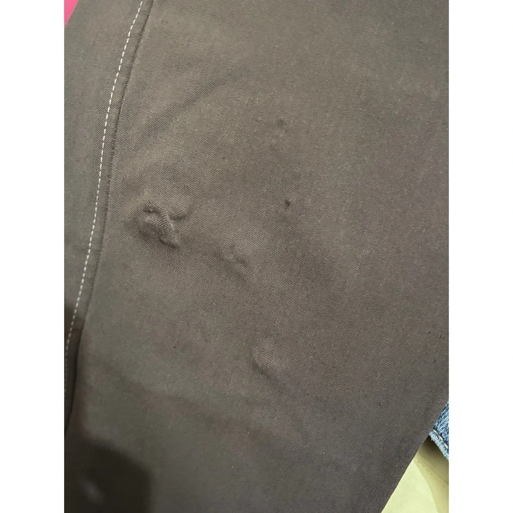 Equestrian Riding Breeches Jodhpurs Horseback Riding Pants Olive Green‎ flaws